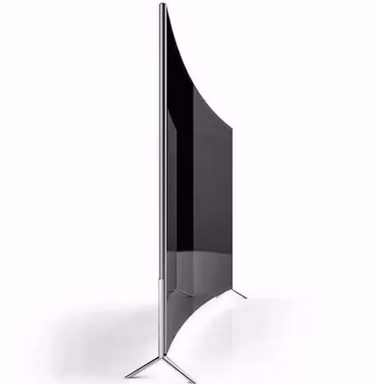 곡면형 화면과 직선형 화면을 갖추고 강한 충격에도 강한 60인치 스마트 LED TV